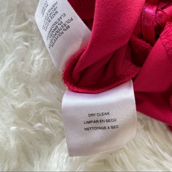 Jones Wear Sleeveless V-Neck Midi Dress Pink Sz 8 - Picture 8 of 9